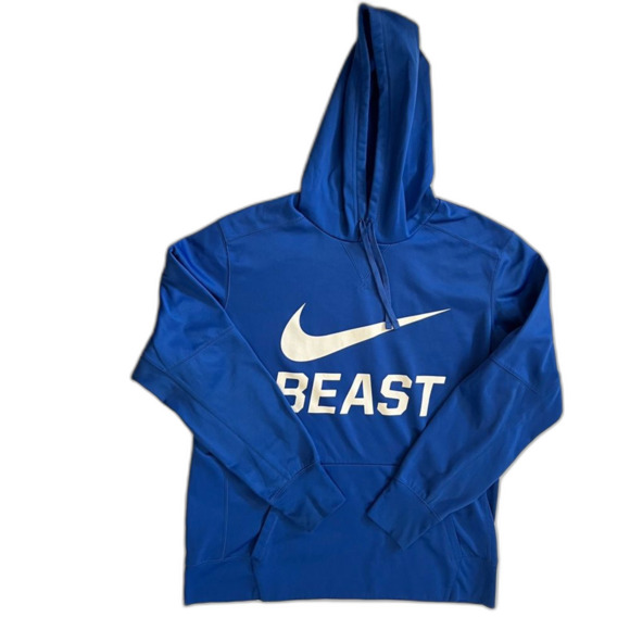 Nike Other - Nike Beast Men’s Hoodie Blue & White
